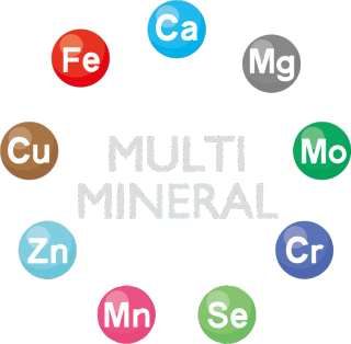 ミネラル(mineral)は体に必要不可欠