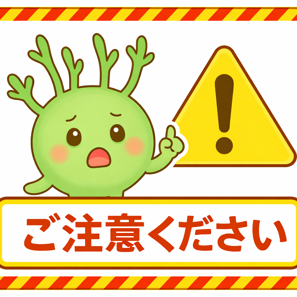 ご注意ください