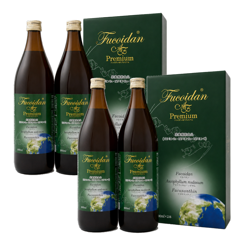フコイダンAFプレミアム 液体2セット 900ml×4本