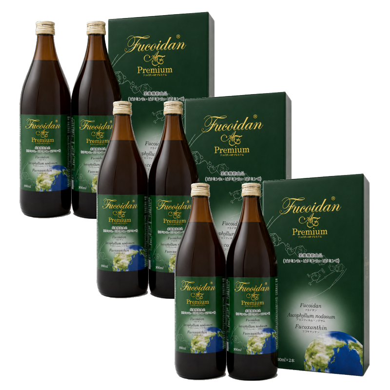 フコイダンAFプレミアム 液体3セット 900ml×6本