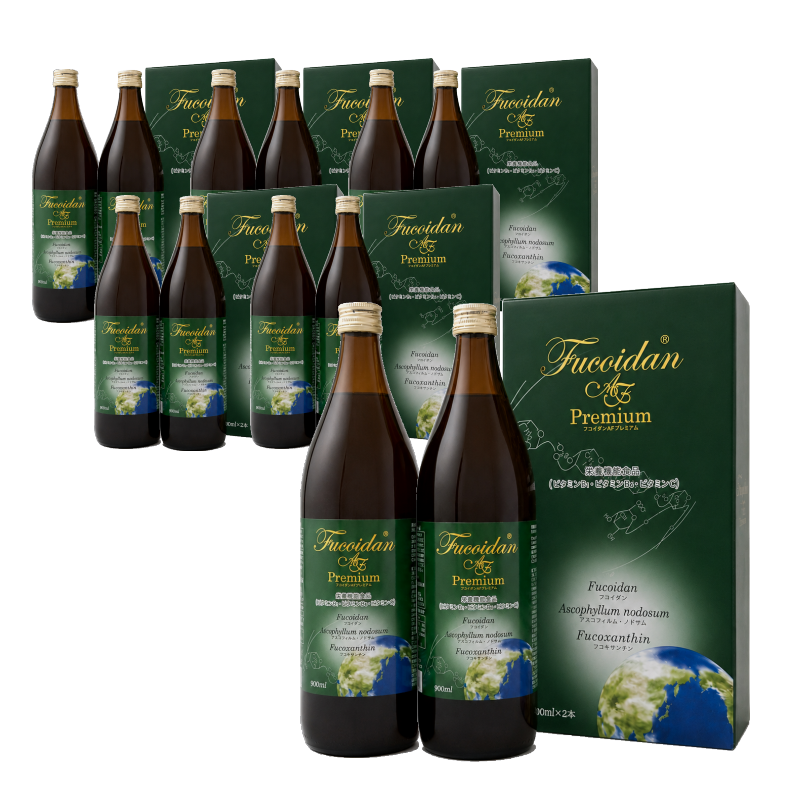 フコイダンAFプレミアム 液体6セット 900ml×12本