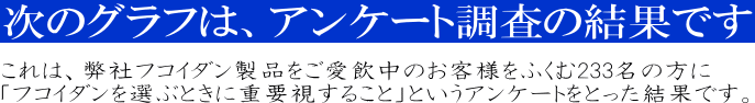 このフコイダンを選んだ理由