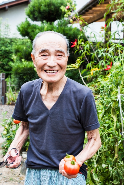 元気なおじいさん