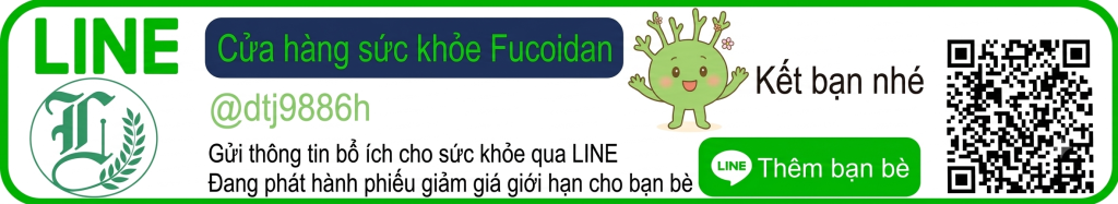 Tài khoản LINE của Fucoidan Health Store